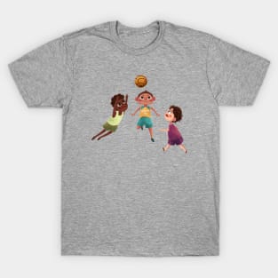 Playing football T-Shirt